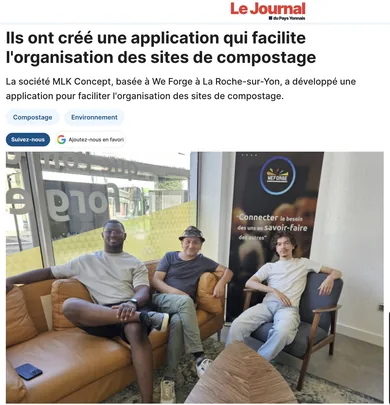 Article du Journal du Pays Yonnais